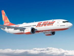 
La comagnie low-cost sud-coréenne Jeju Air a décidé de revoir à la baisse sa commande de Boeing 737 MAX 8, illustrant les ten