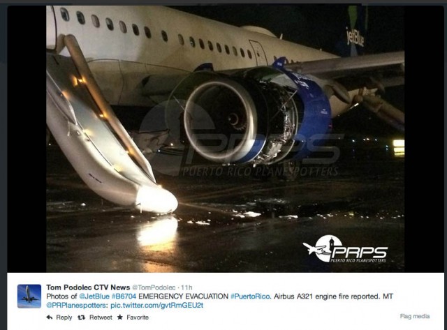 Air-journal_JetBlue explosion A321 puerto Rico