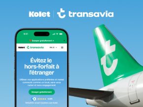 
Transavia France s’allie à la start-up française Kolet pour offrir à ses passagers deux jours d’internet mobile à l’ét
