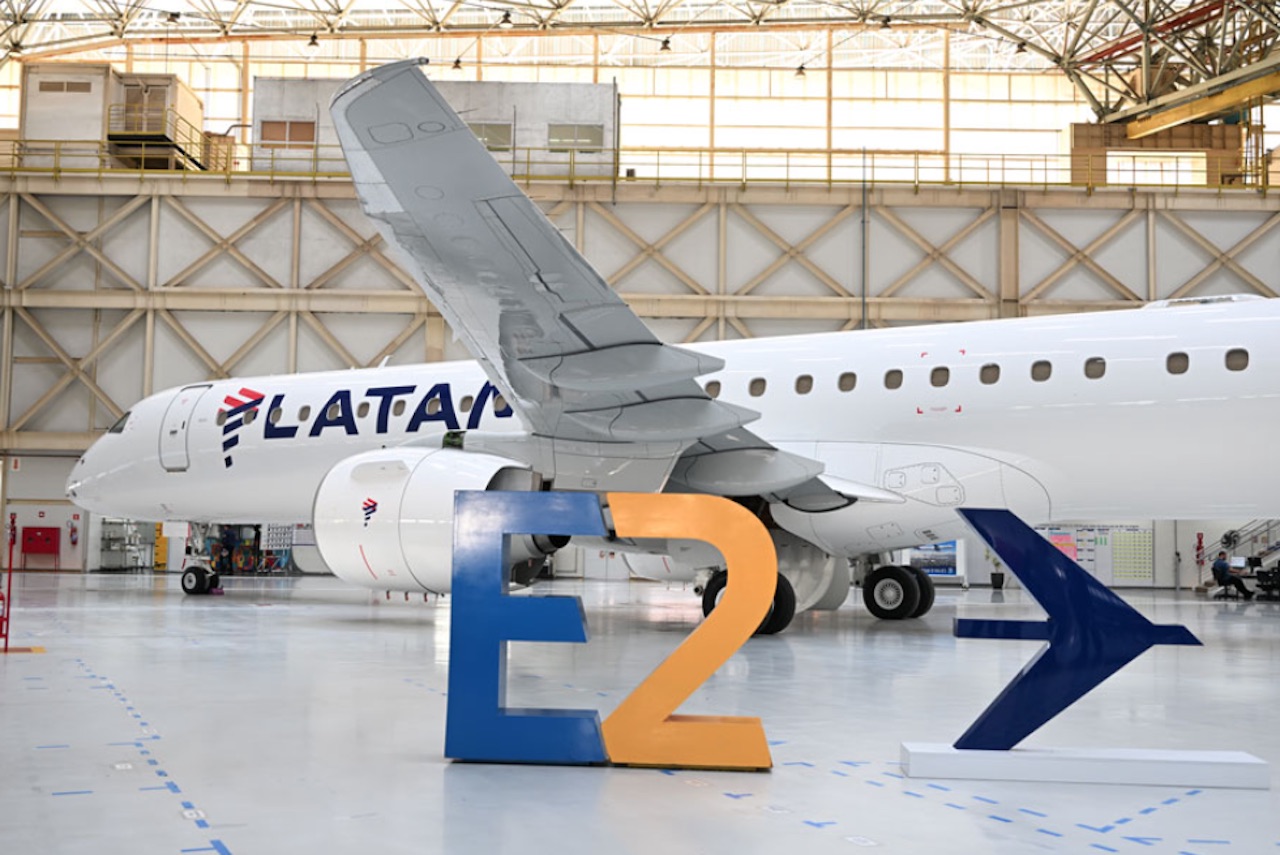 Nouvel Embraer E195‑E2 : LATAM mise sur les routes brésiliennes de densité moyenne 1 Air Journal Nouvel Embraer E195‑E2 : LATAM mise sur les routes brésiliennes de densité moyenne 1 Air Journal