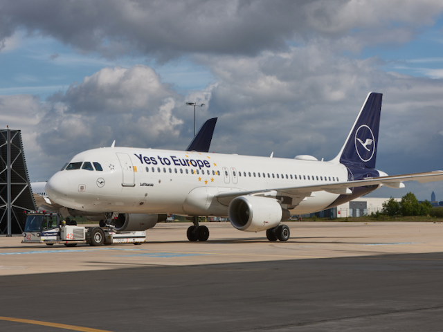 Groupe Lufthansa : un slogan "Oui à l’Europe" sur la livrée de 4 Airbus A320 1 Air Journal