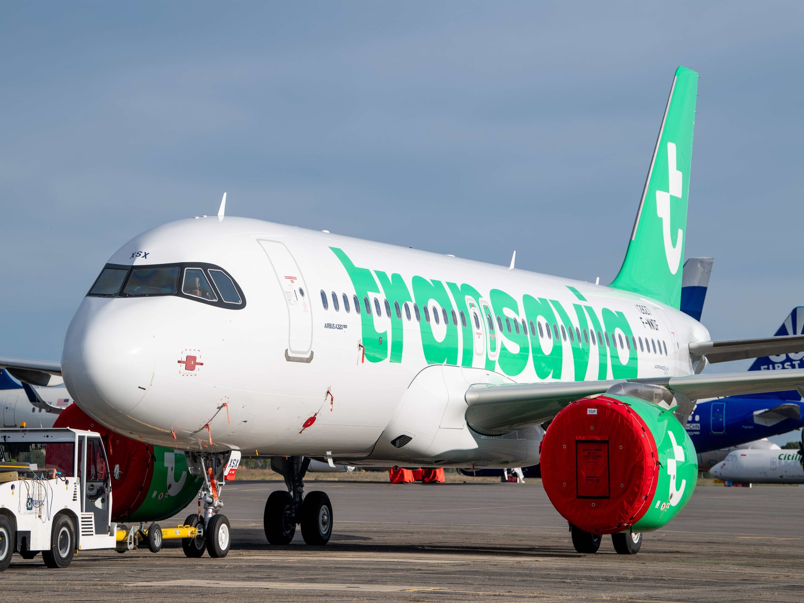 Transavia révèle une nouvelle livrée sur un premier A320neo (photos) 38 Air Journal