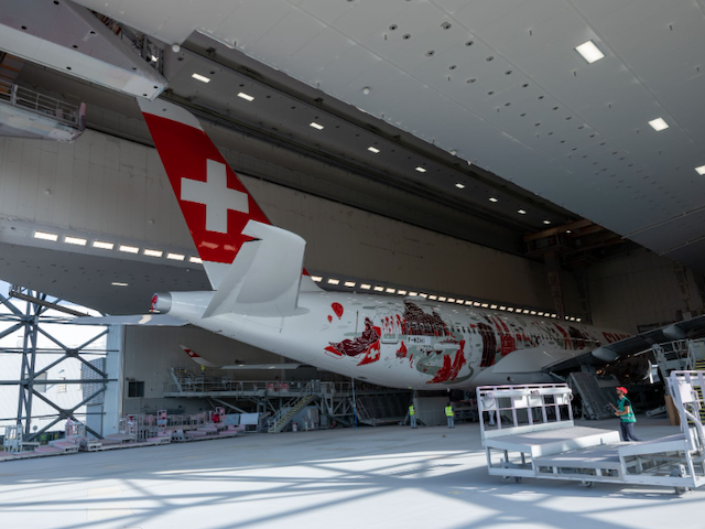 Le nouvel A350 de SWISS dévoilé à Toulouse avec une livrée originale « Wanderlust » 21 Air Journal