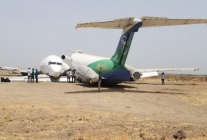 
Un Boeing 727 Freighter de Safe Air, qui effectuait un atterrissage d’urgence à Malakal (Soudan du Sud) le 31 mars dernier, a 