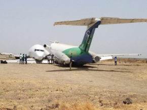 
Un Boeing 727 Freighter de Safe Air, qui effectuait un atterrissage d’urgence à Malakal (Soudan du Sud) le 31 mars dernier, a 