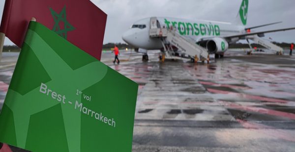
Samedi 4 novembre, Transavia France a lancé sa nouvelle ligne hivernale vers Marrakech au départ de l’Aéroport Brest Bretagn