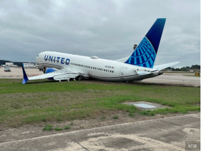 
Une enquête du NTSB américain sur un vol United qui a dévié de la voie de circulation de l aéroport intercontinental George 