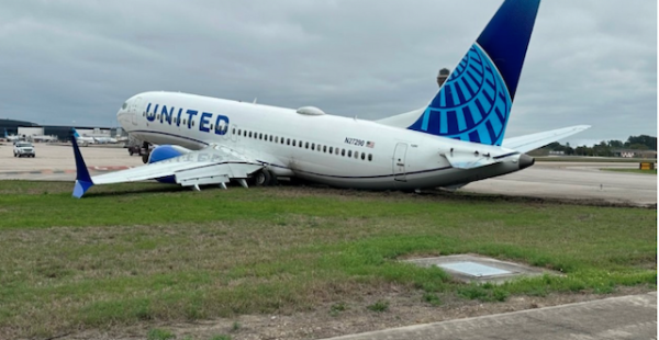 
Une enquête du NTSB américain sur un vol United qui a dévié de la voie de circulation de l aéroport intercontinental George 