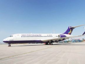 
Urumqi Air a réceptionné son premier Comac C909, devenant le 14ᵉ opérateur mondial du biréacteur régional chinois. Cet app