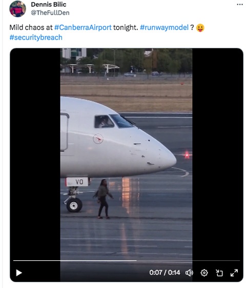 Incursion non autorisée sur le tarmac pour un vol raté en Australie 64 Air Journal