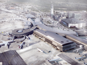 
Les travaux d agrandissement du terminal de l’aéroport de Vienne en Autriche ont débuté. D un coût de 420 millions d euros,