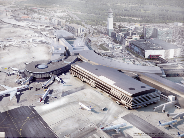 Un terminal agrandi pour 420 millions d'euros à l'aéroport de Vienne 7 Air Journal