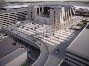 
Les travaux préparatoires pour l’aménagement du nouveau Drop-off (dépose-minute), qui se trouvera derrière l’hôtel Shera