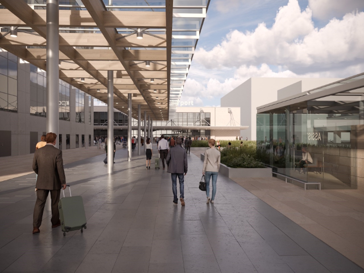 Début des travaux pour la nouvelle zone dépose-minute à Brussels Airport 7 Air Journal