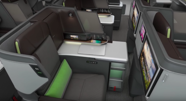 Eva Air dévoile la cabine Affaires de son premier Boeing 787-9 (photo) 4 Air Journal Eva Air dévoile la cabine Affaires de son premier Boeing 787-9 (photo) 4 Air Journal