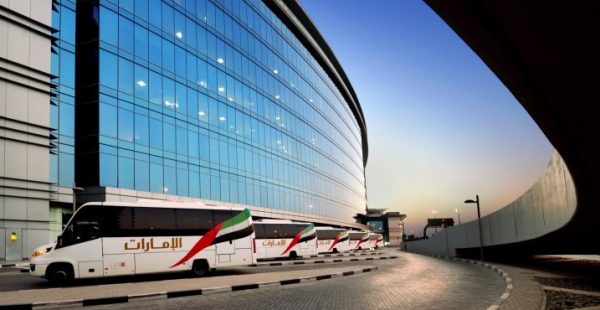 
Près d un tiers des bus dédiés aux transferts des équipages d’Emirates à Dubaï est désormais alimenté avec du biocarbu