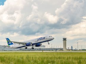 L’usine de production de la famille A320 d’Airbus à Mobile&nbsp;(Alabama) livre ce jeudi 20 septembre son premier avion parti