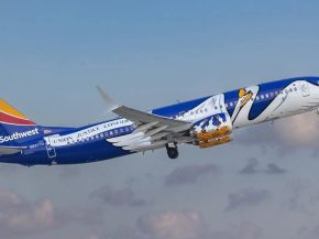
Le 22 juin 2026, Southwest Airlines a mis en service son premier Boeing 737-800 équipé de la connectivité satellitaire Starlin