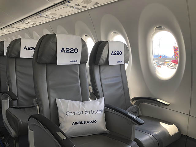 JetBlue commande 60 CSeries, pardon Airbus A220 (photos, vidéo) 5 Air Journal