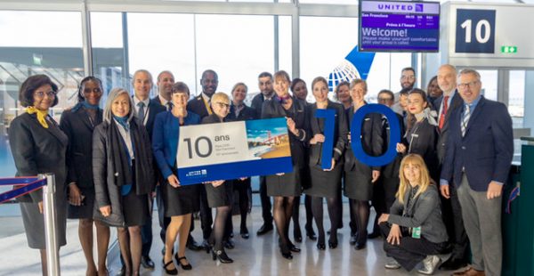 
United Airlines se félicite du succès de sa liaison sans escale entre Paris-Charles de Gaulle et San Francisco, lancée il y a 