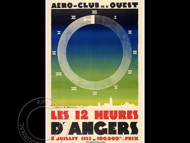 Le 2 juillet 1933 dans le ciel : Les Douze heures d’Angers : top départ