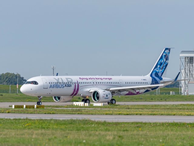 Airbus : un deuxième A321XLR d'essai arrive à Toulouse (photo) 40 Air Journal