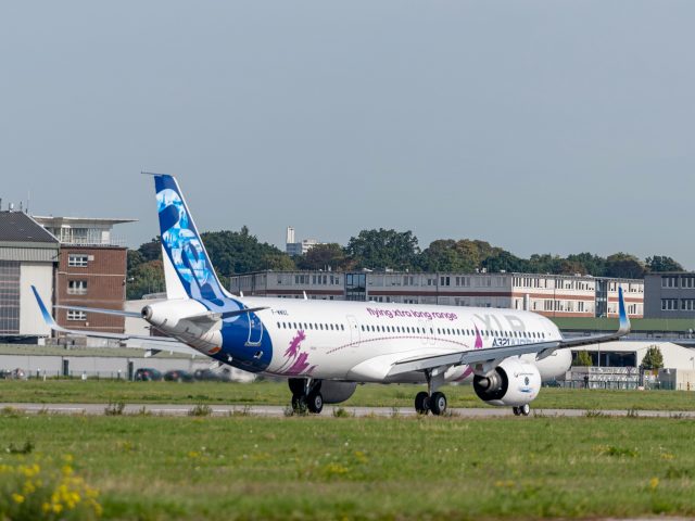 Airbus : un deuxième A321XLR d'essai arrive à Toulouse (photo) 39 Air Journal