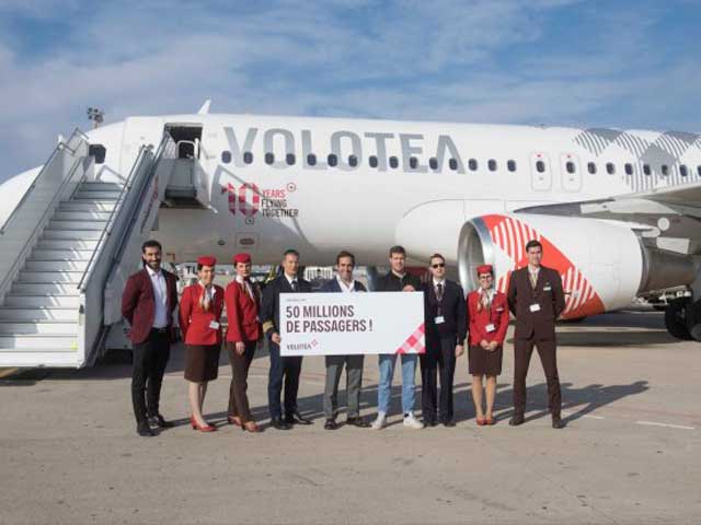 Volotea célèbre son 50 millionième passager 51 Air Journal