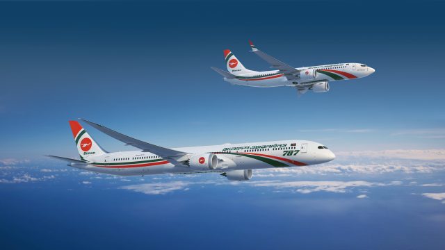 Biman Bangladesh Airlines commande cinq 787-10 et six 737 MAX-8 supplémentaires à Boeing