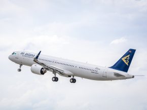 
La flotte de la compagnie aérienne nationale du Kazakhstan, Air Astana, est passée à 50 appareils suite à l arrivée d un nou
