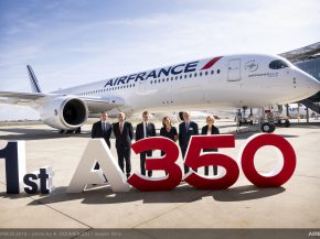 Air France réceptionne son premier Airbus A350 baptisé "Toulouse" 1 Air Journal