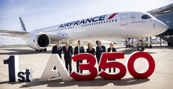 Air France réceptionne son premier Airbus A350 baptisé "Toulouse" 1 Air Journal