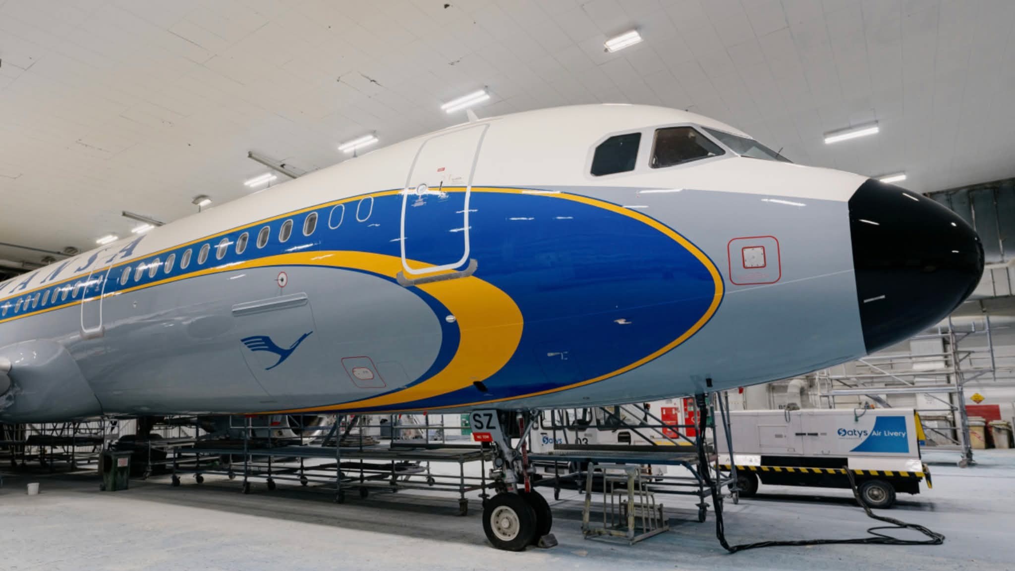 Lufthansa fête ses 100 ans avec un A321 en livrée “Super Star” des années 1950 1 Air Journal