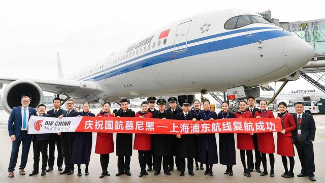 Munich : 37 millions de passagers en 2023, de nouveau desservi par Air China 19 Air Journal