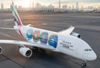 
La nouvelle livrée Grand Chelem d Emirates reprend l’univers visuel des quatre tournois majeurs – Australian Open, Roland‑