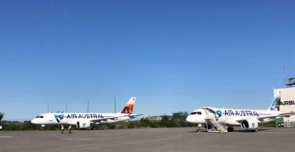 
Les deux premiers Airbus A220-300 d’Air Austral sont arrivés hier après-midi à leur base de rattachement à l’aéroport de