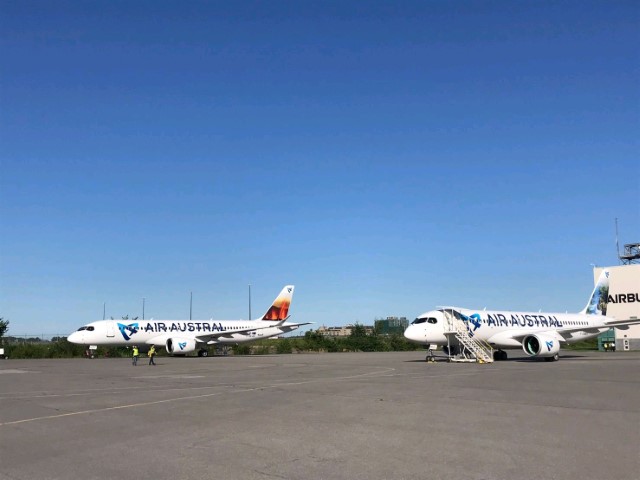 Les A220 d’Air Austral s’envolent vers La Réunion 1 Air Journal