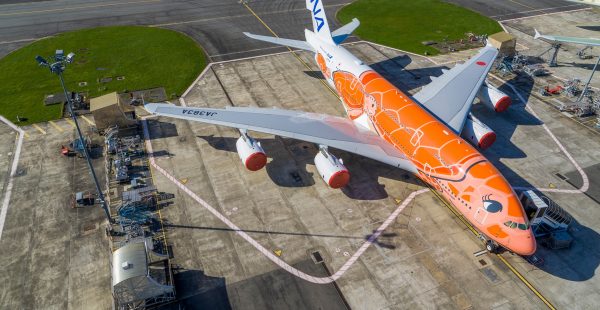 
Le troisième Airbus A380, introduit par All Nippon Airways sans n’avoir jamais été opérationnel depuis trois ans en raison 