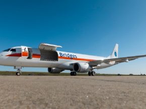 
Le premier Embraer E-Freighter (cargo) a officiellement débuté ses opérations commerciales en Europe sous les couleurs de Brid