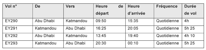 air-journal-Etihad-Airways-horaires-Katmandou