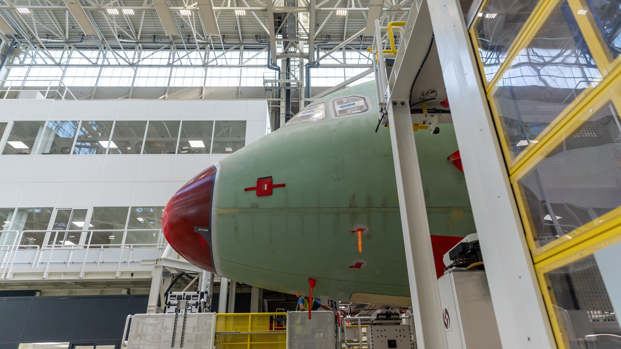 À Broughton au Pays de Galles, Airbus transforme l’héritage de l’A380 en ligne d’ailes A321 1 Air Journal À Broughton au Pays de Galles, Airbus transforme l’héritage de l’A380 en ligne d’ailes A321 1 Air Journal