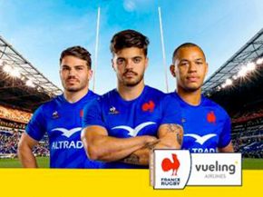 
Vueling Airlines devient le partenaire officiel de la Fédération Française de Rugby (FFR) et le transporteur officiel des équ