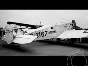 
Histoire de l’aviation – 13 avril 1928. Le 12 avril 1928, l’équipage constitué de Hermann Kôhl, du baron Günther Von 