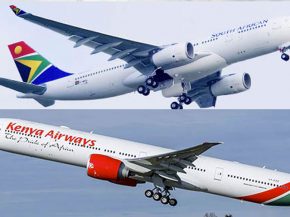
South African Airways et Kenya Airways ont signé un mémorandum de coopération avec l ambition à long terme de créer  un grou