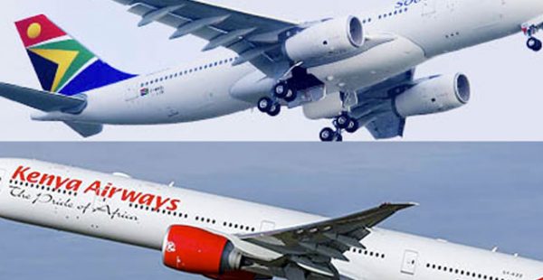 
South African Airways et Kenya Airways ont signé un mémorandum de coopération avec l ambition à long terme de créer  un grou