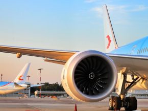 
Boeing a achevé, fin juillet, une campagne d’essais en vol sur un 787-9 équipé d’une entrée d’air moteur raccourcie. Me