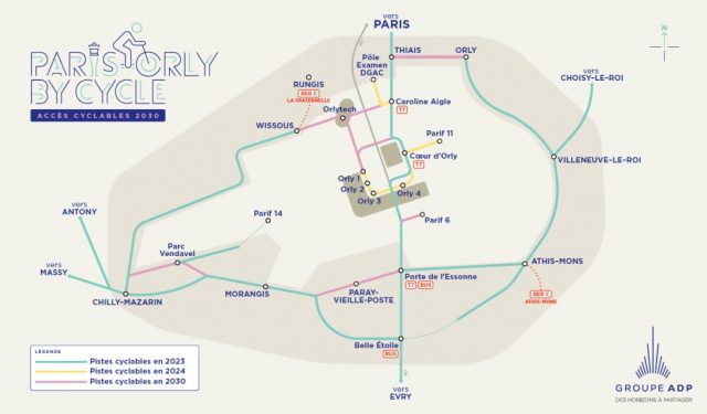 Groupe ADP lance un plan vélo pour ses salariés à Paris-Orly 1 Air Journal