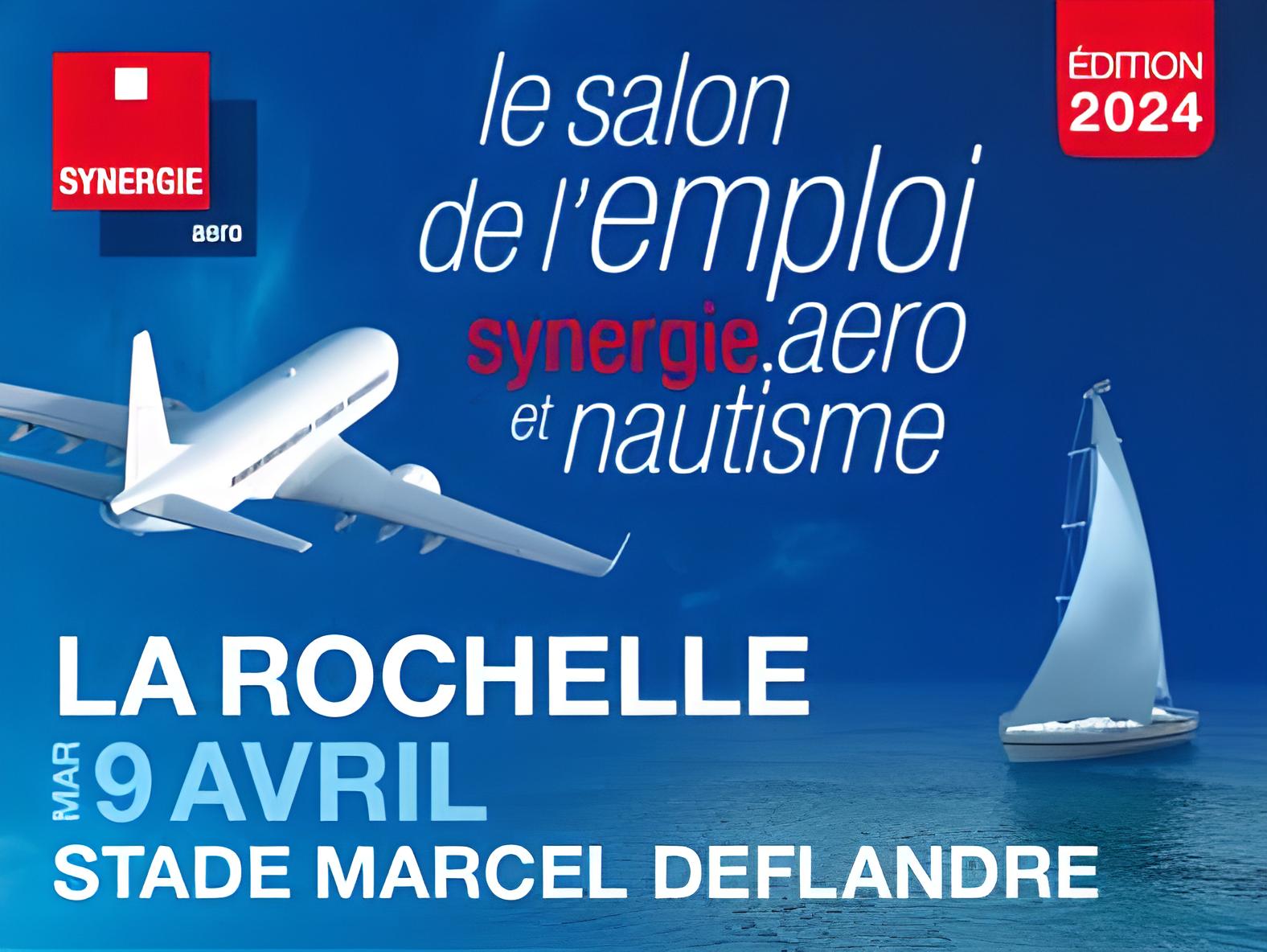 Emploi : recrutement au salon Synergie.aéro à La Rochelle le 9 avril