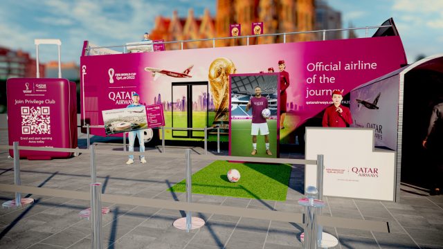 FIFA 2022 : une tournée en bus interactif avec Qatar Airways 99 Air Journal