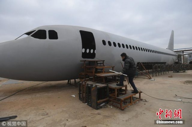 Chine : il construit son propre Airbus A320 (photo) 3 Air Journal